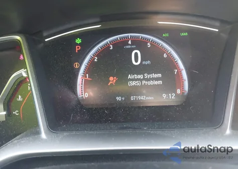 2020 Honda Civic Sport из США, поврежденный, VIN 19XFC2F80LE024787